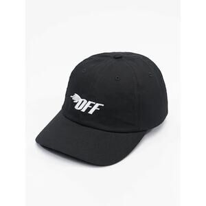Off White x Virgil Abloh Black & White Baseball Cap One Size